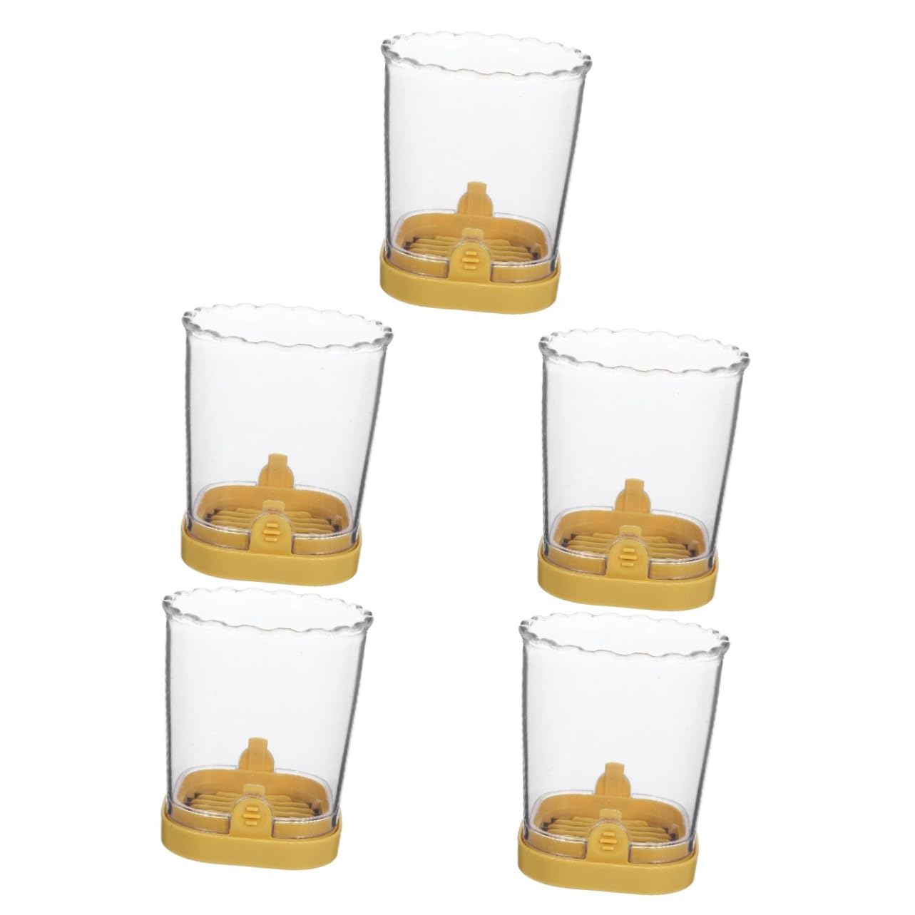 Cabilock Lot De 5 Coupe-fruits Multifonctions En Acier Inoxydable Pour Couper Les Fruits Et Légumes