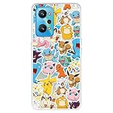 Imagen describiendo el producto Funda Oficial de Pokémon para Realme GT Neo 2 - Patrón Sticker