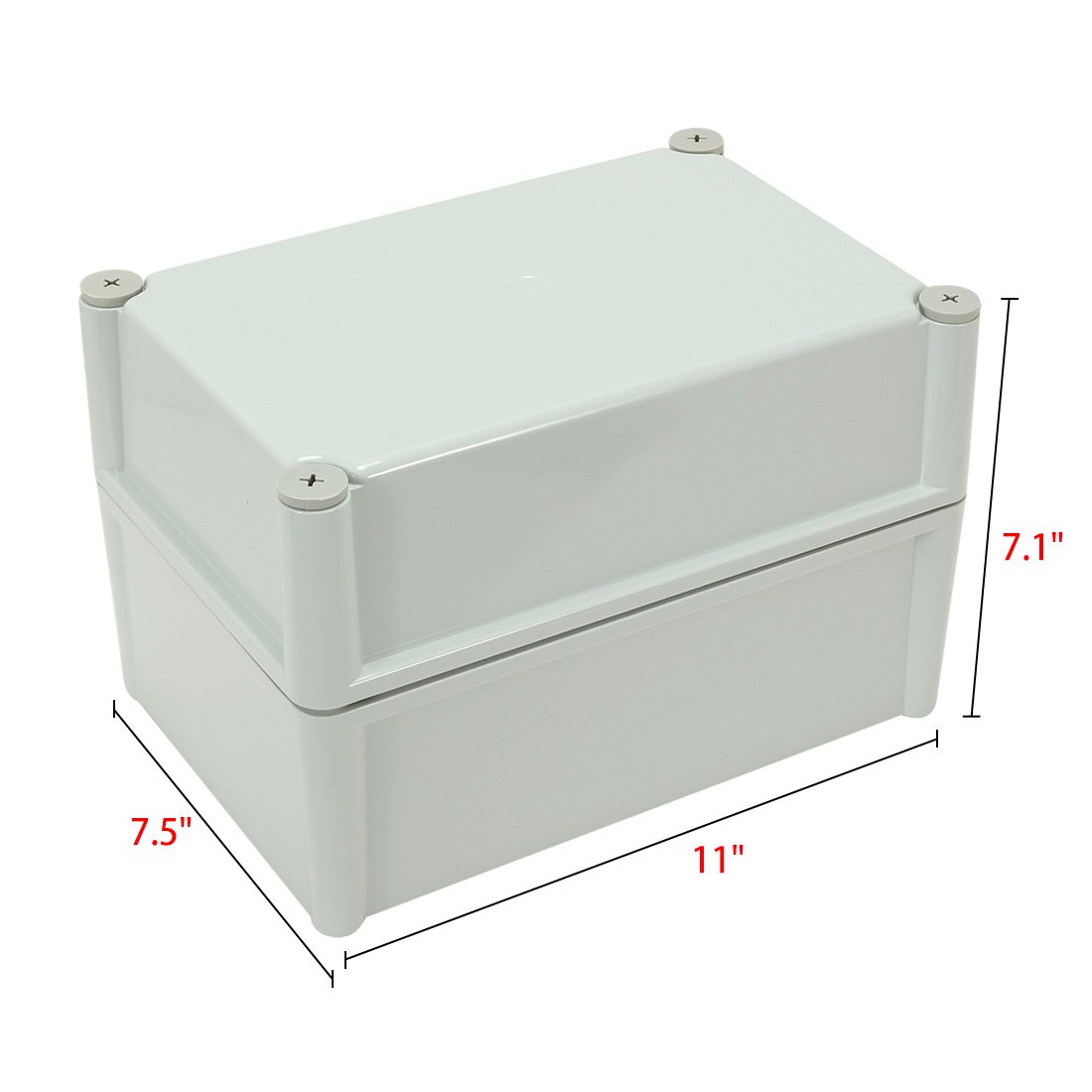Aexit 11' 'x7.5' 'x7.1' '(280mmx190mmx180mm) ABS Caja de conexiones IP65 a prueba de polvo Recinto del proyecto eléctrico universal (b48744a8d1b8d302805b261ba4144299)