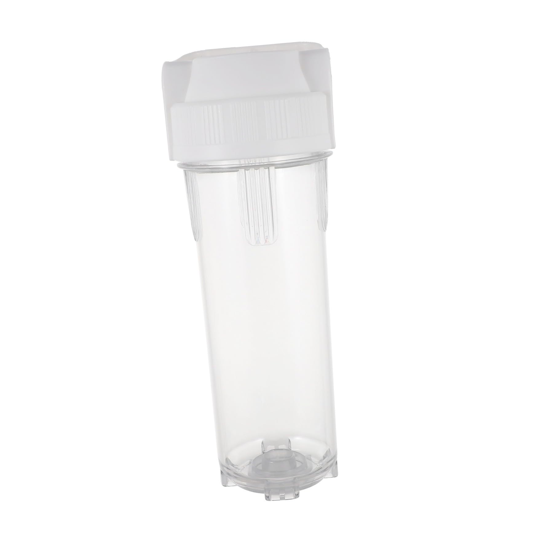 Filtre à Eau Transparent Antidébordement avec Joint Alimentaire pour Robinet Cartouche de Filtration Pré-filtre Résistant et Sécuritaire Bouteille Filtrante pour Purification