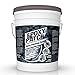 3 Part EPOXY Mortar Patching System - Contains Resin, Hardener & Aggregate. Fills Cracks, Holes, Pits & More! Bonds to Concrete, Asphalt, Wood & Metal. (50 lb Pail)