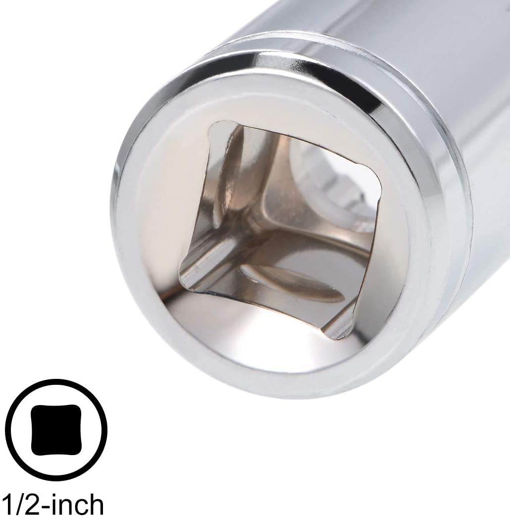 XYWHPGV 1/2-inch Drive E19 Universal Spline Socket Shallow