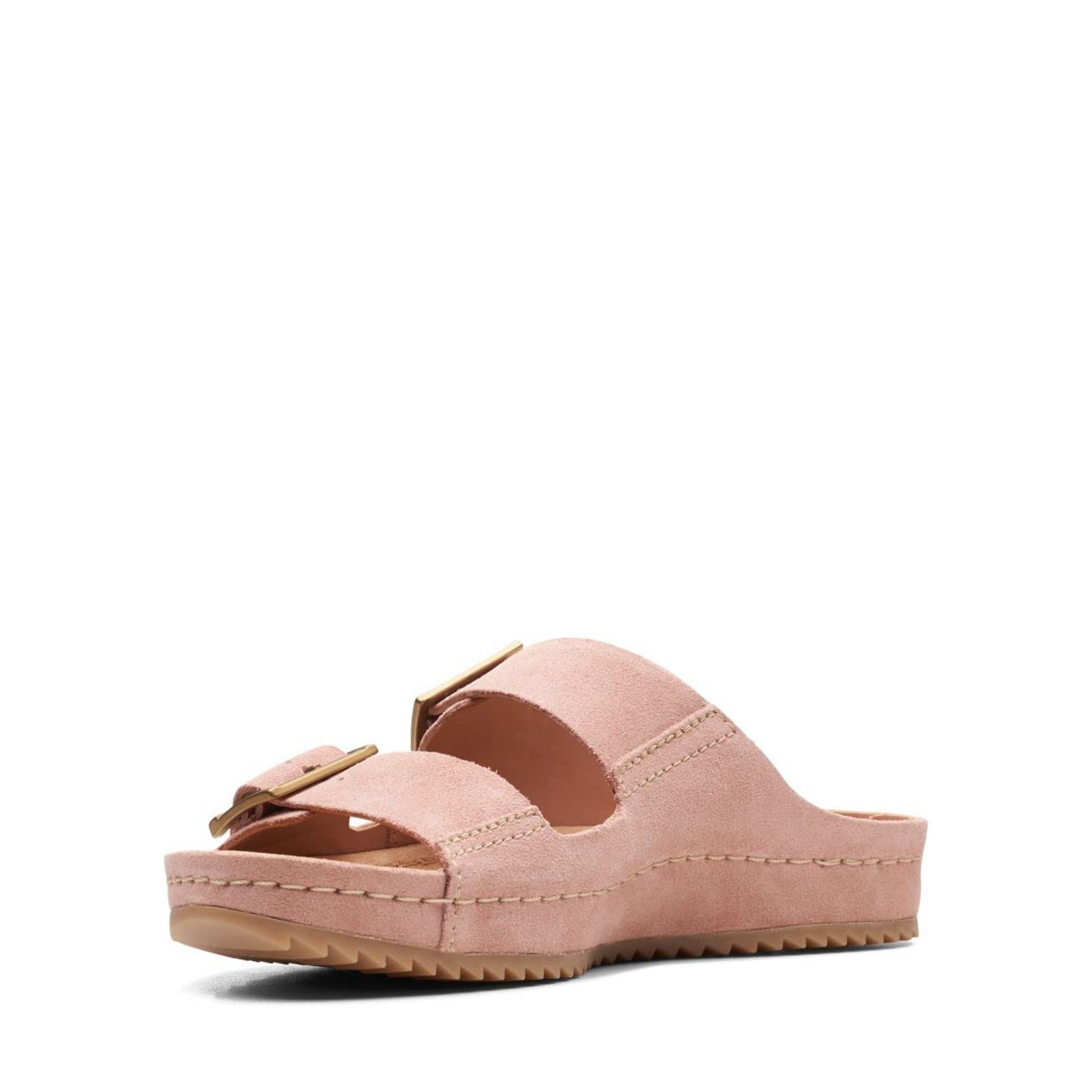 ClarksBrookleigh Sun Leather Sandals In Dark Tan