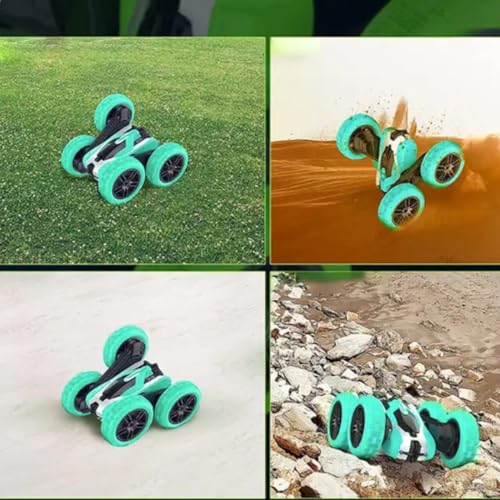 Carro Controle Remoto Storm Maluco Manobras Radicais Velocidade Com Led Gira 360º Pneu Macio Para Vá