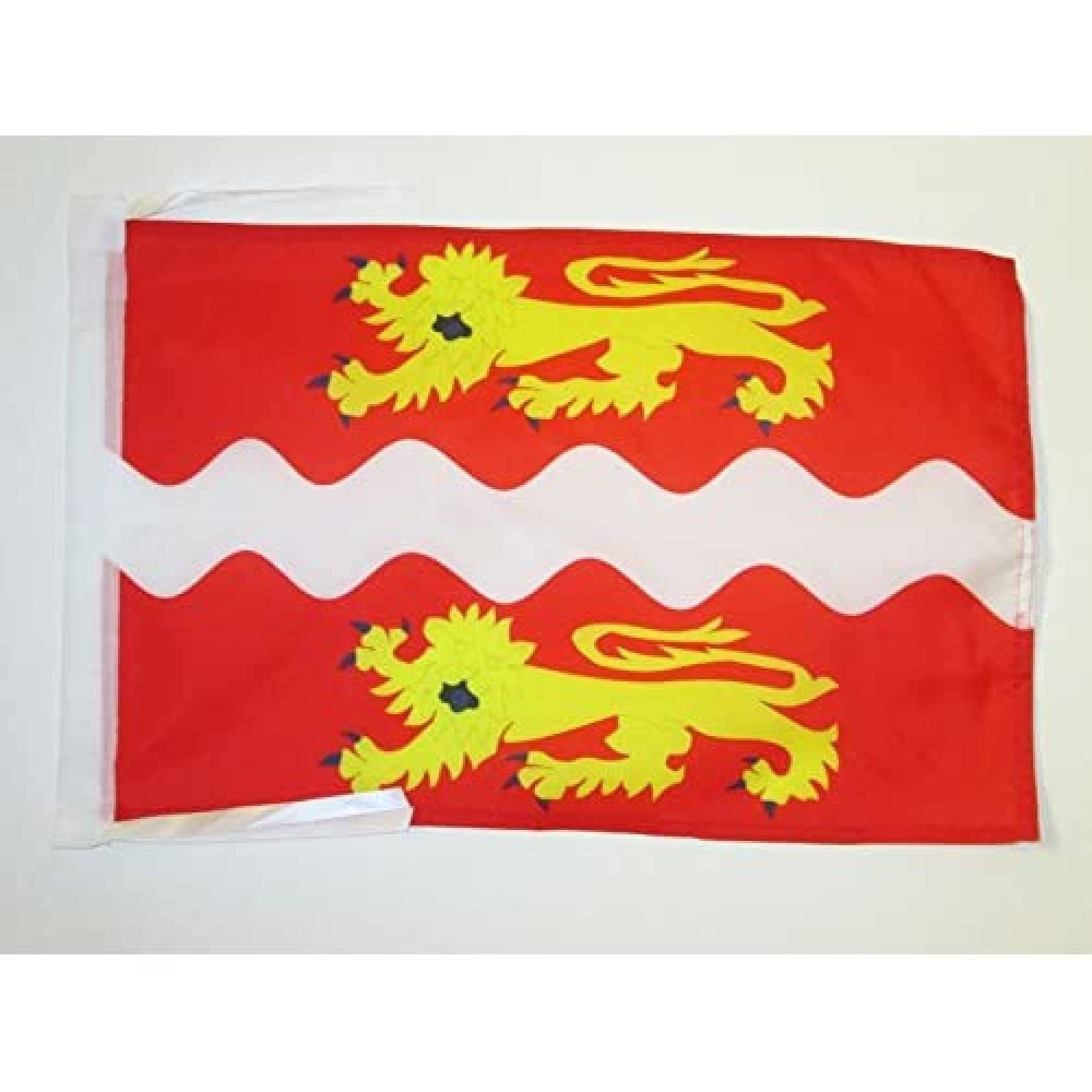 Iran Old Persia Flag 18'' x 12'' cords - Persian SMALL flags 30 x 45cm - Banner 18x12 in - AZ FLAG — view 1167