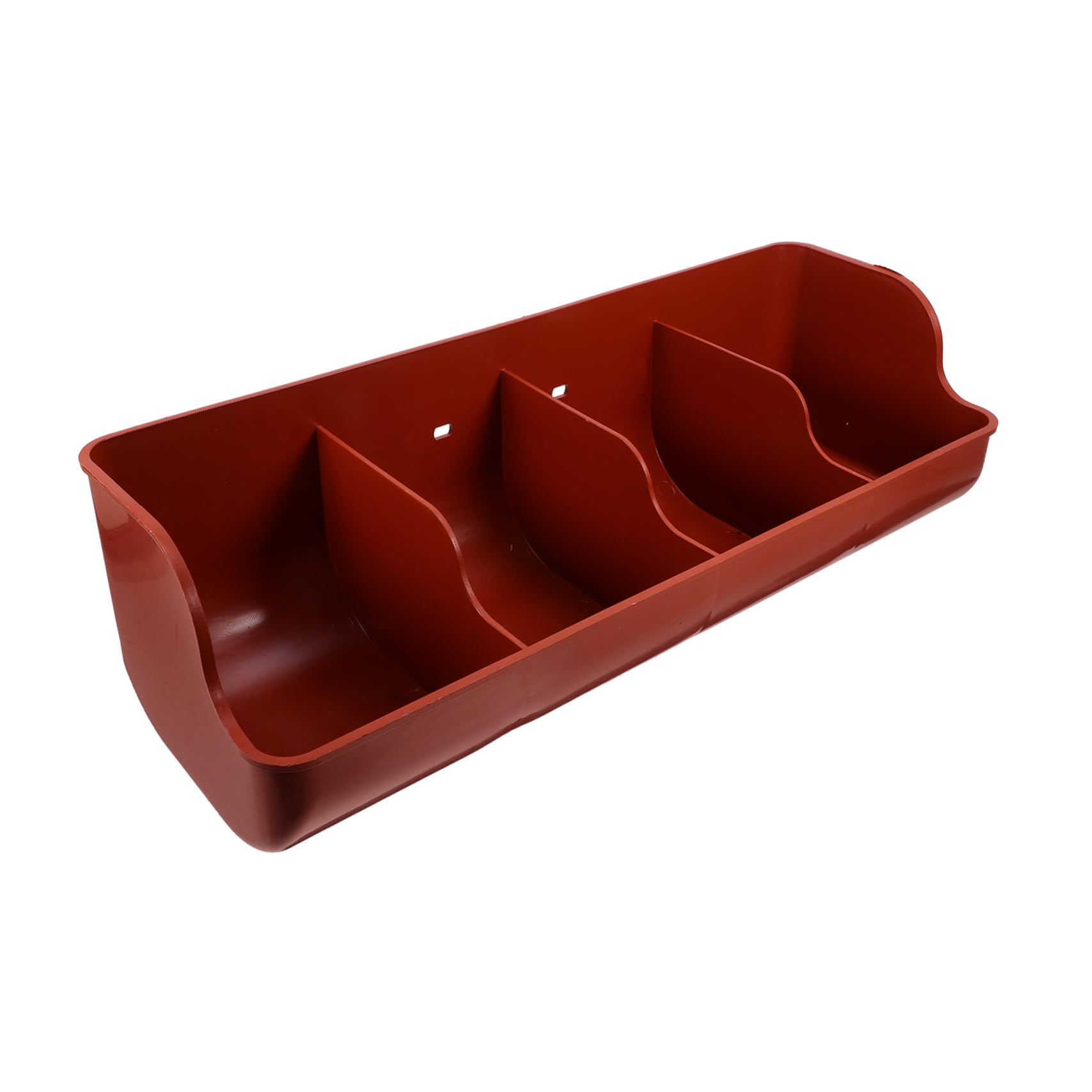 Mangiatoia per Suinetti in Plastica Multi-scomparti, Resistente Agli Urti, Capacità Multipla per Allevamento Suino in Contesto Agricolo
