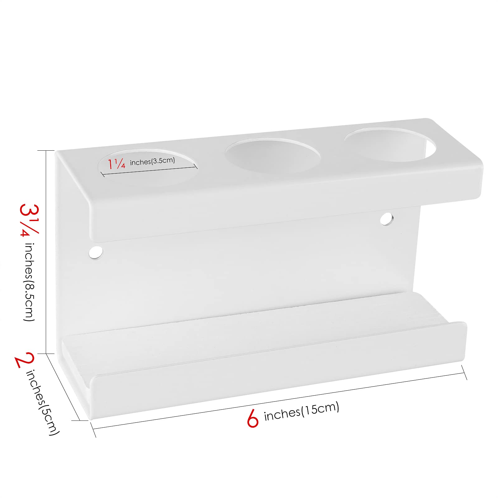 Portaspazzolino Elettrico Da Parete Con Adesivo - 4 Scomparti Con Piatto In Diatomite Assorbi-umidità - Compatibile Philips E Oral-B (2100, 4100, 6500, Pro 1000, 3000...) - 4