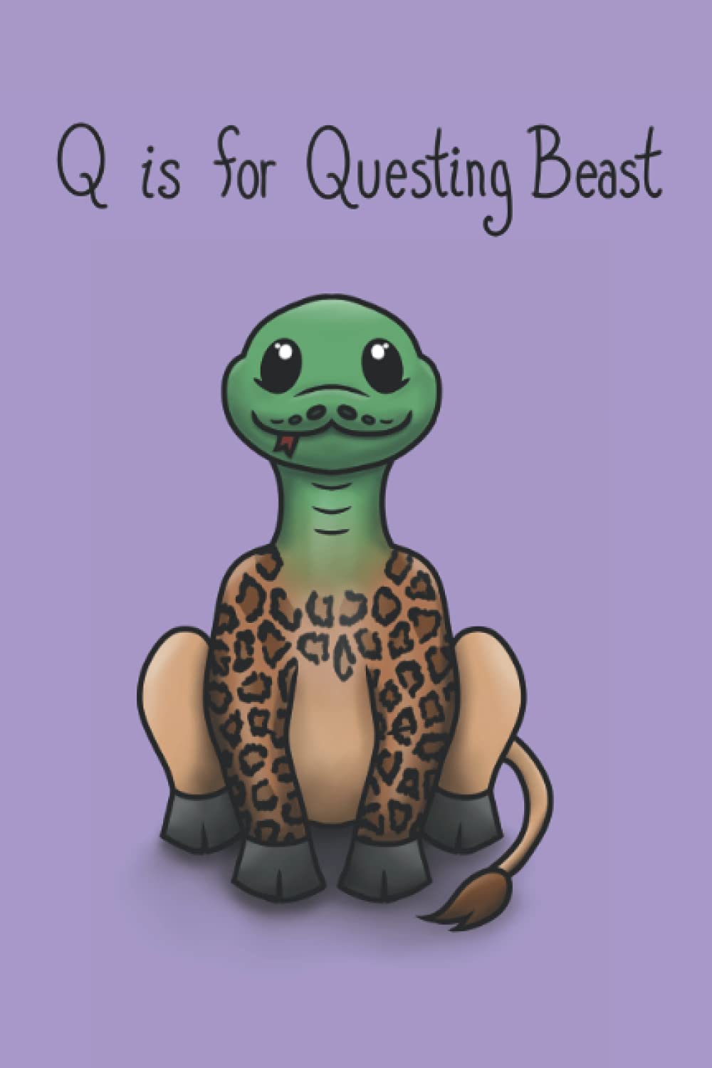 Q is for Questing Beast: Blank Lined Journal Notebook | 6x9, 150 pages | Campaign Notebook | (Campaign Journals)