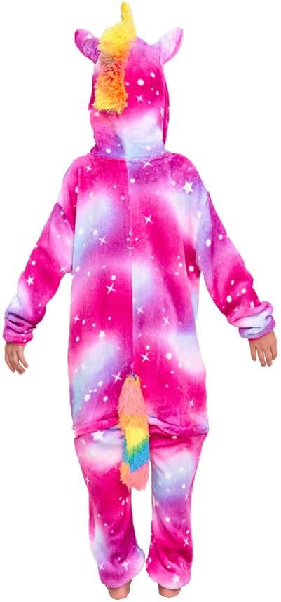 NewCute Kids Unicorn Onesie Animal Pajamas Halloween Cosplay Costume Sleepwear Gift for Girls and Boys. - Image 7