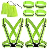 outdoor fahrrad praktiker 【Anwendungsbereich】- Sicherheitswesten und -armbänder sind wichtige Werkzeuge für Laufen, Joggen, Wandern, Radfahren oder andere Outdoor-Aktivitäten, insbesondere wenn der Träger nachts oder bei schlechten Lichtverhältnissen trainieren muss.