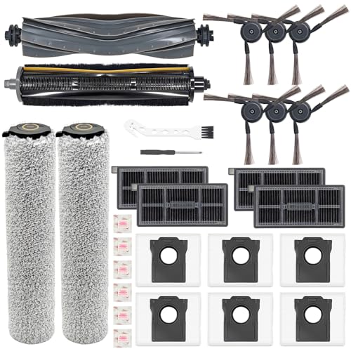 Image of 28 Pack Replacement Parts for Mova S70 Robot Vacuum Accessories