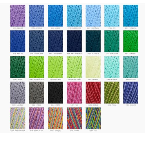 Linha Clea Duplo 508m 150g Lisas 4456 LARANJA