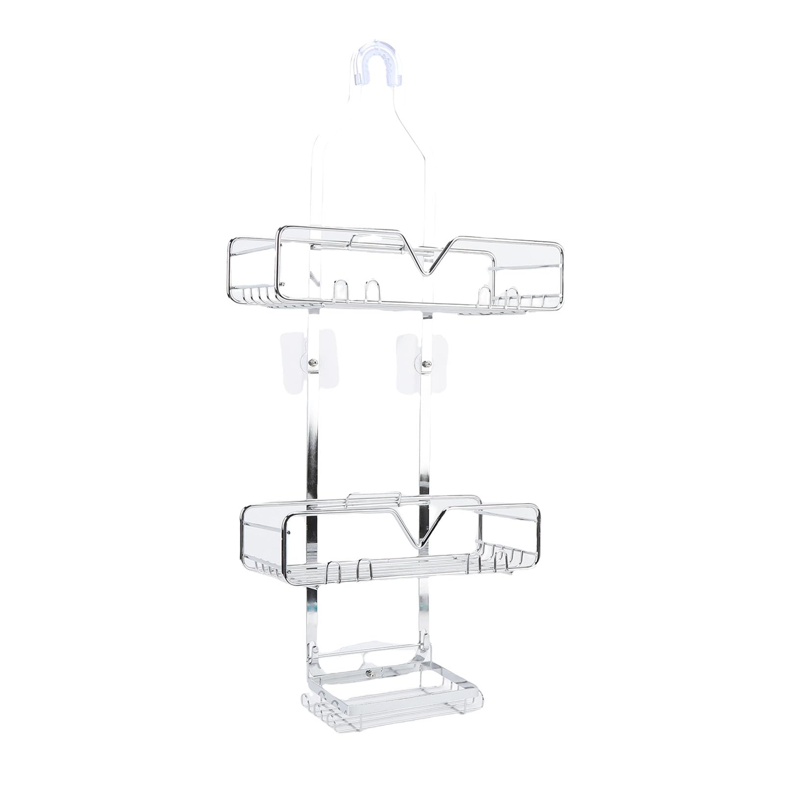 Support de douche en acier inoxydable pour l'organisation de la douche