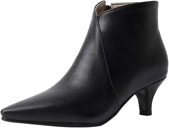 EveKitty Women Ankle Boots Kitten Heel 