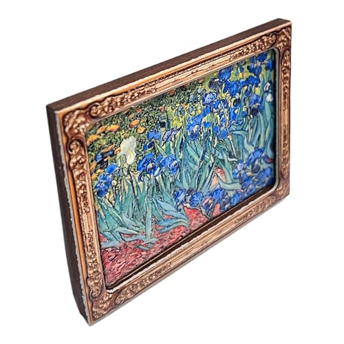 Imán decorativo rectángulo Van Gogh 3 pulgadas miniatura 2