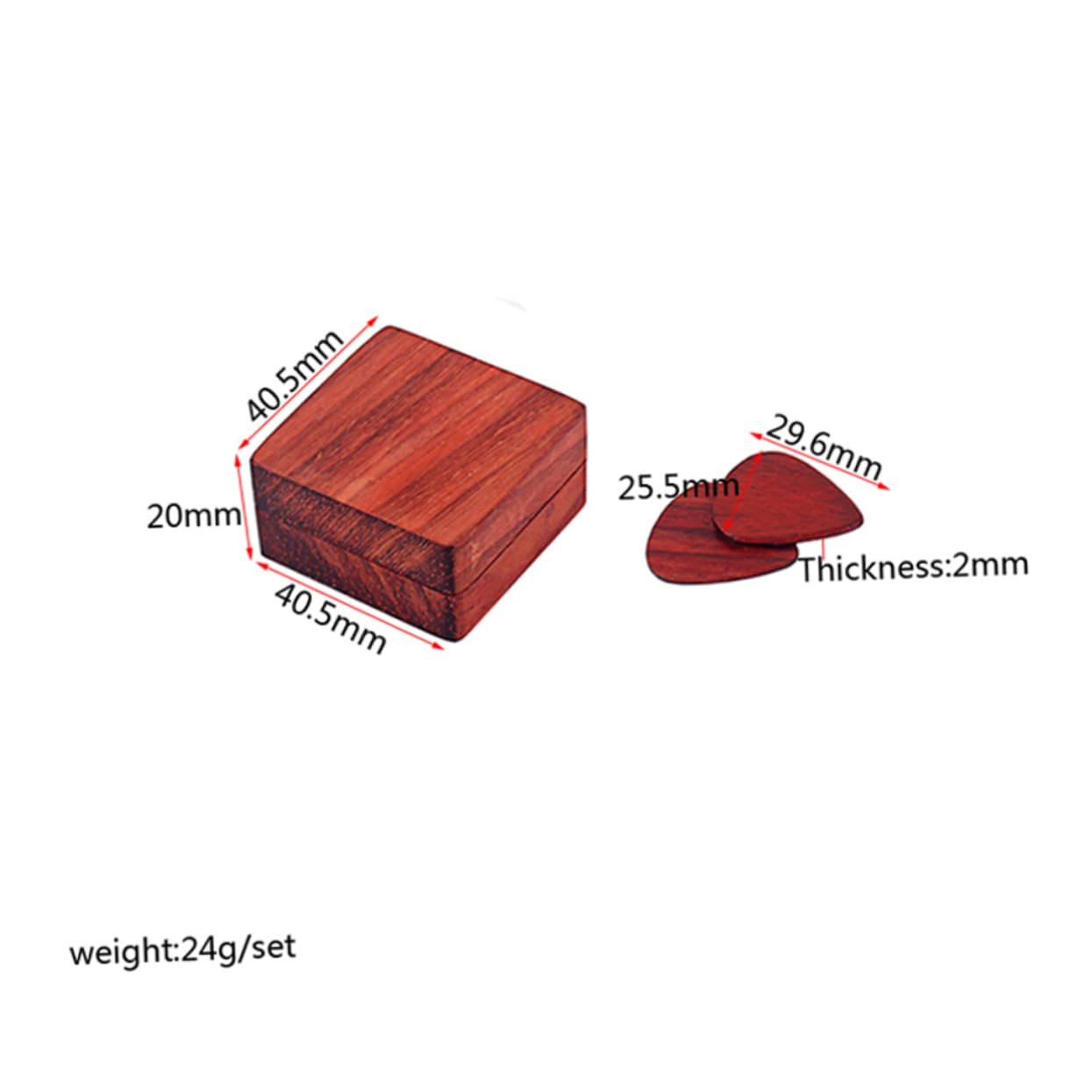 Abaodam 3stücke Guitar Pick Storage Box Mit Plectrums Stilvolle Aufbewahrung Für Gitarrenzubehör Schützt Vor Schmutz Und Kratzern Für Musiker Und Gitarrenliebhaber Dunkelrot