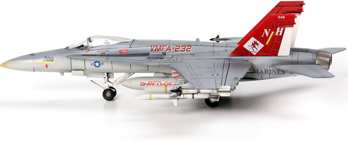 Academy Hobby 1/144 Scale F/A-18A+ Jet Model Kit (VMFA-232 “Red Devils”) 12627