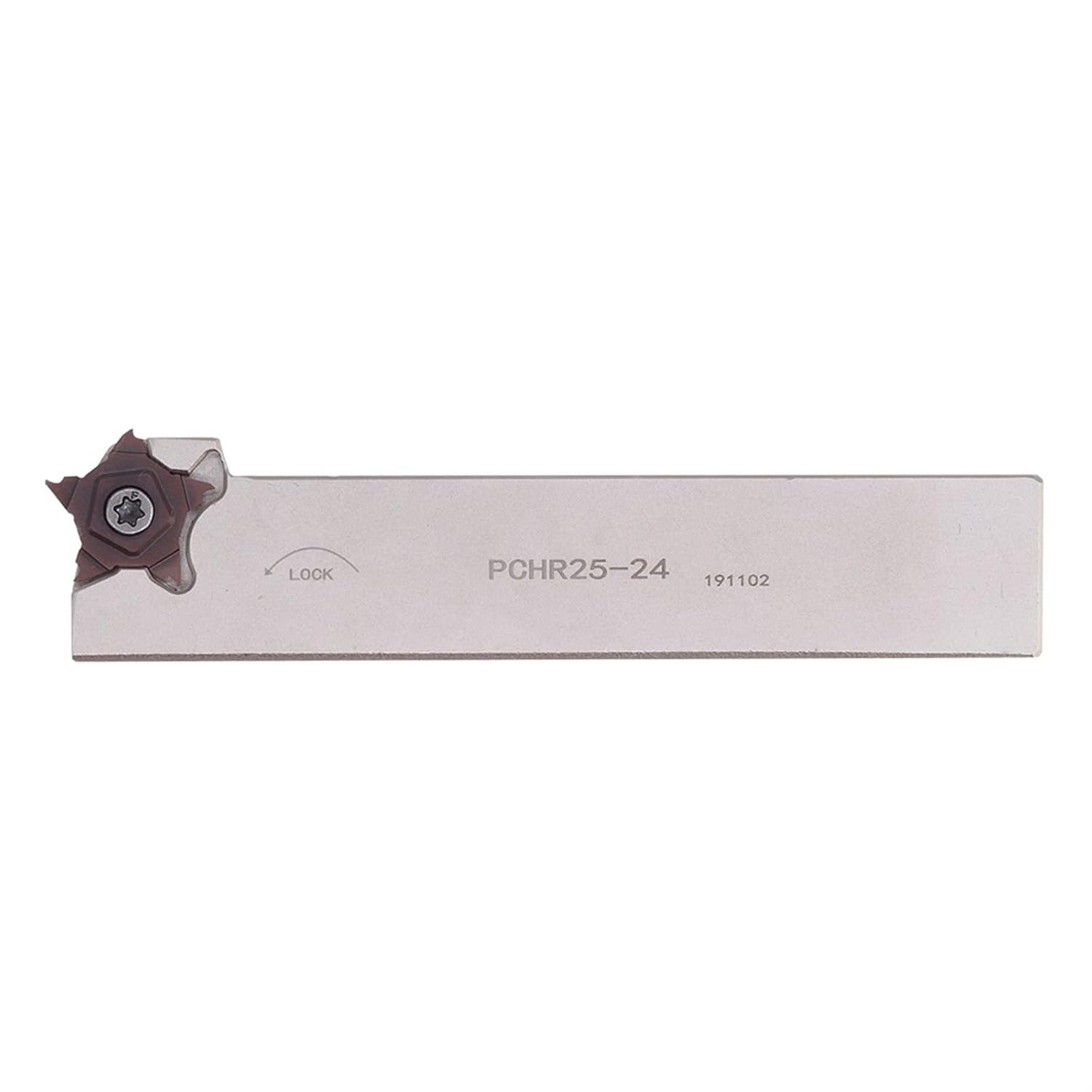 PENTA Turning Tool PCHR Holder Lathe Tungsten Carbide Stainless Steel Machining Metal Working Groove Cutting Inserts 1Pcs(PENTA24N120P005 1PC)