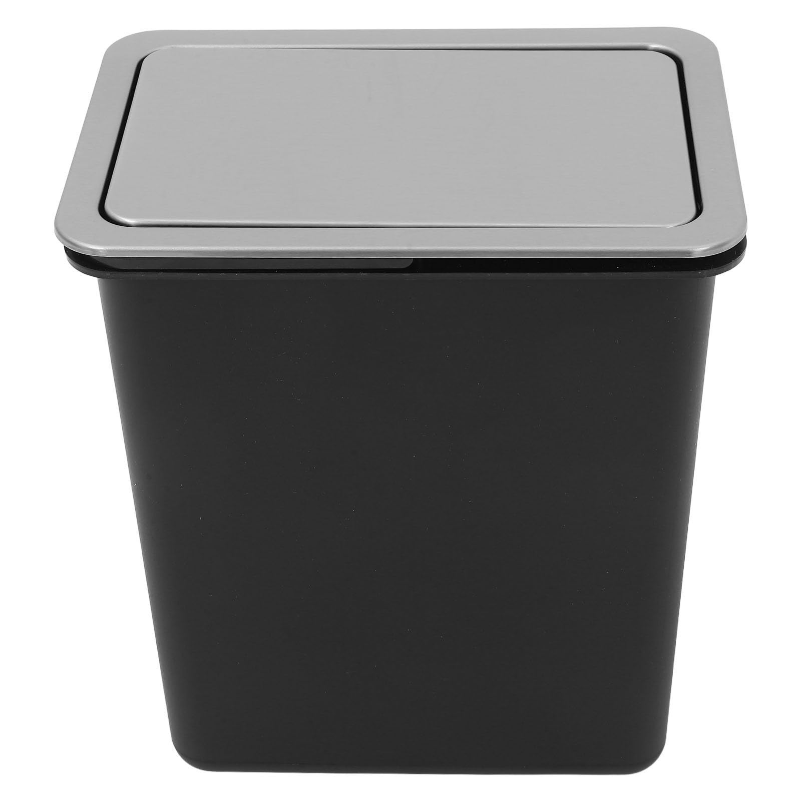 Couvercle de poubelle encastrable flip lid contre les odeurs et le désordre