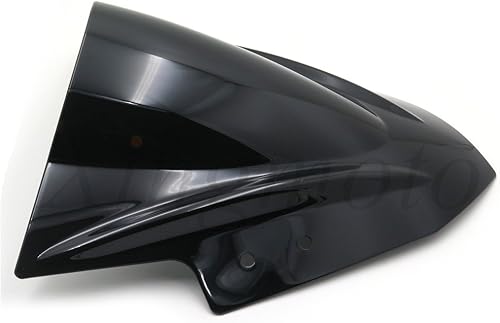 Miniatura 4 de NBX - Parabrisas de doble burbuja compatible con Kawasaki Ninja 300 EX300 2013-2015 negro