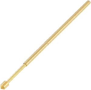Uxcell P100J Spherical Tip Spring Loaded Test Probe Pins – 33mm Length, 100Pcs, For PCB Testing & Electronics - View #3