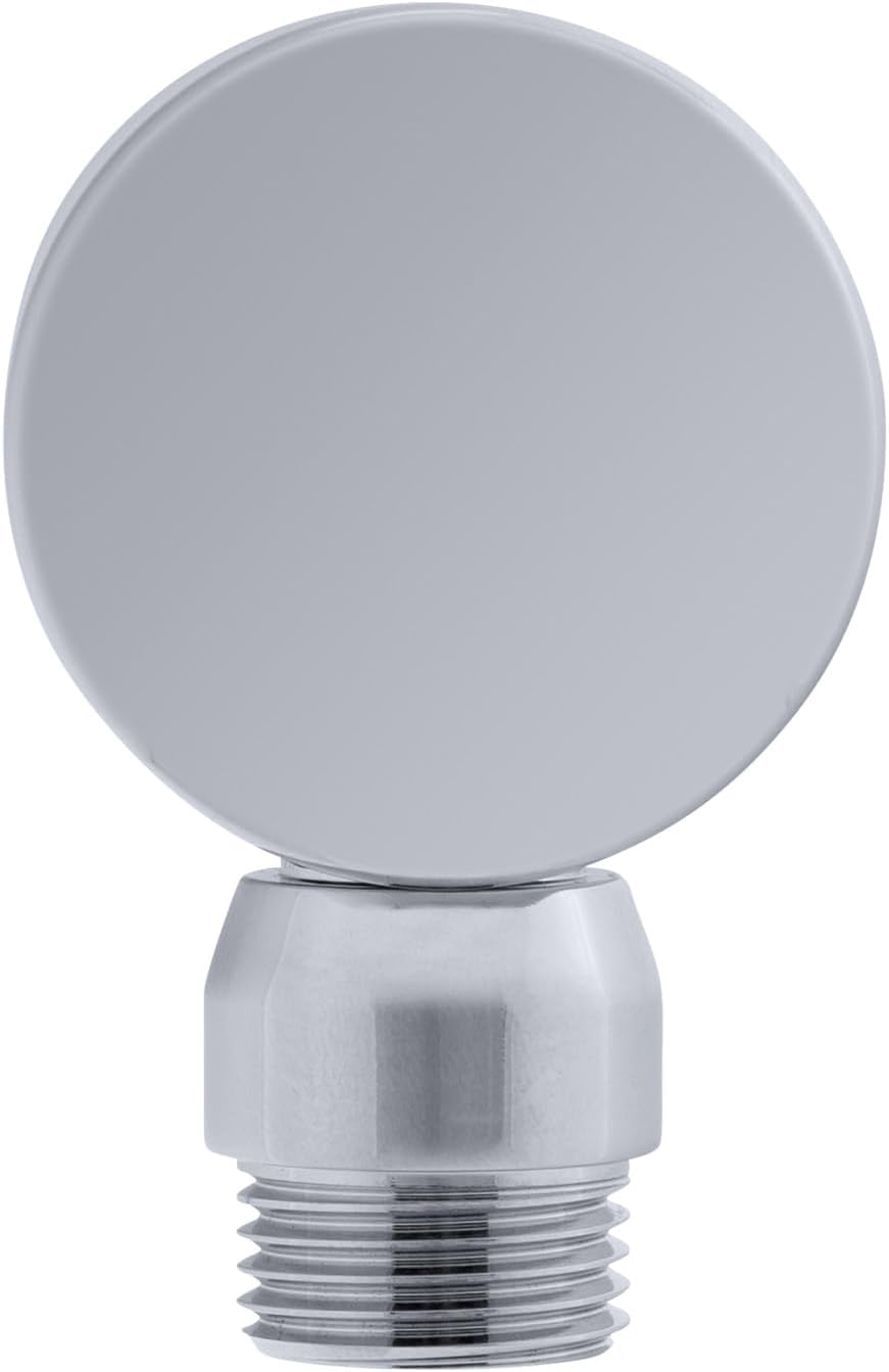 Ambassador Marine Universal Collection 90-Degree Slide Bar Elbow with Nipple, Chrome