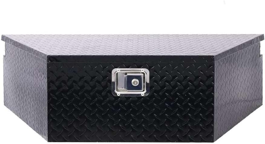 Fastlink;Heavy-Duty 39" Aluminum Truck Bed Tool Box | Secure Outdoor Storage for Trailers, Pickups & RVs