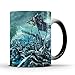 YUESUO Tasse de nouveauté, Style Nordique Tasse World of Warcraft Décoloration Tasse Warcraft Warcraft Frozen Throne céramique Tasse créative