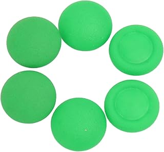 6 in 1 Prevent Slip Replacement Thumb Grips, Adjustable Plastic Analog Joystick with 6 Joystick Button Covers, 3 Different Height, 3D Joystick Button Cover for PS5 Elite