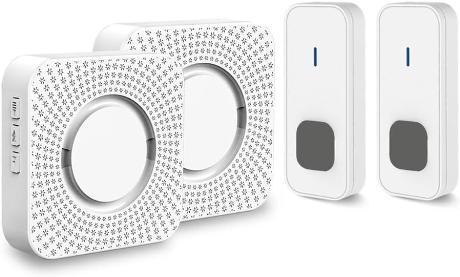 HBJWOV Doorbell Dingdong Electronic Long-Distance Two to Two Intelligent doorbell