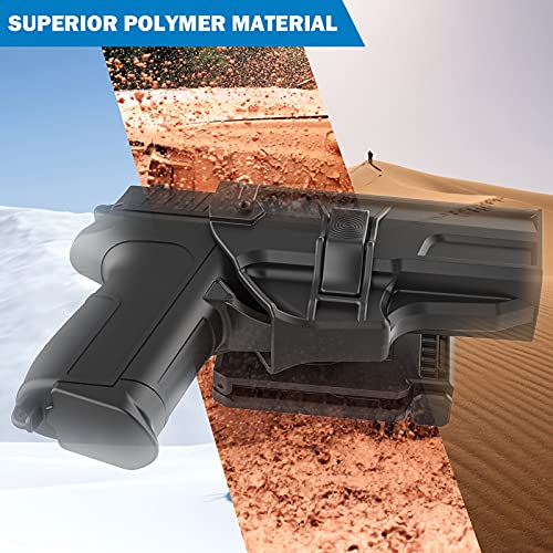 Owb Holster For Sig Sauer Sp2022, Sig Pro 2022 Holster Tactical Polymer Owb Belt Holster With Rapid Release 360°Adjustable Cant, Open Carry Right Handed Holster #TOP6