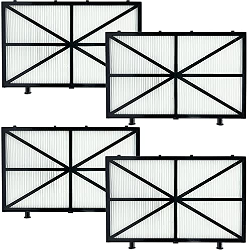 Tispufier M400 Ultra Fine Cartridge Filter Panels Compatible with Dolphin m400, m500 and Nautilus CC Plus, Part Number: 9991432-R4 (4Pack)