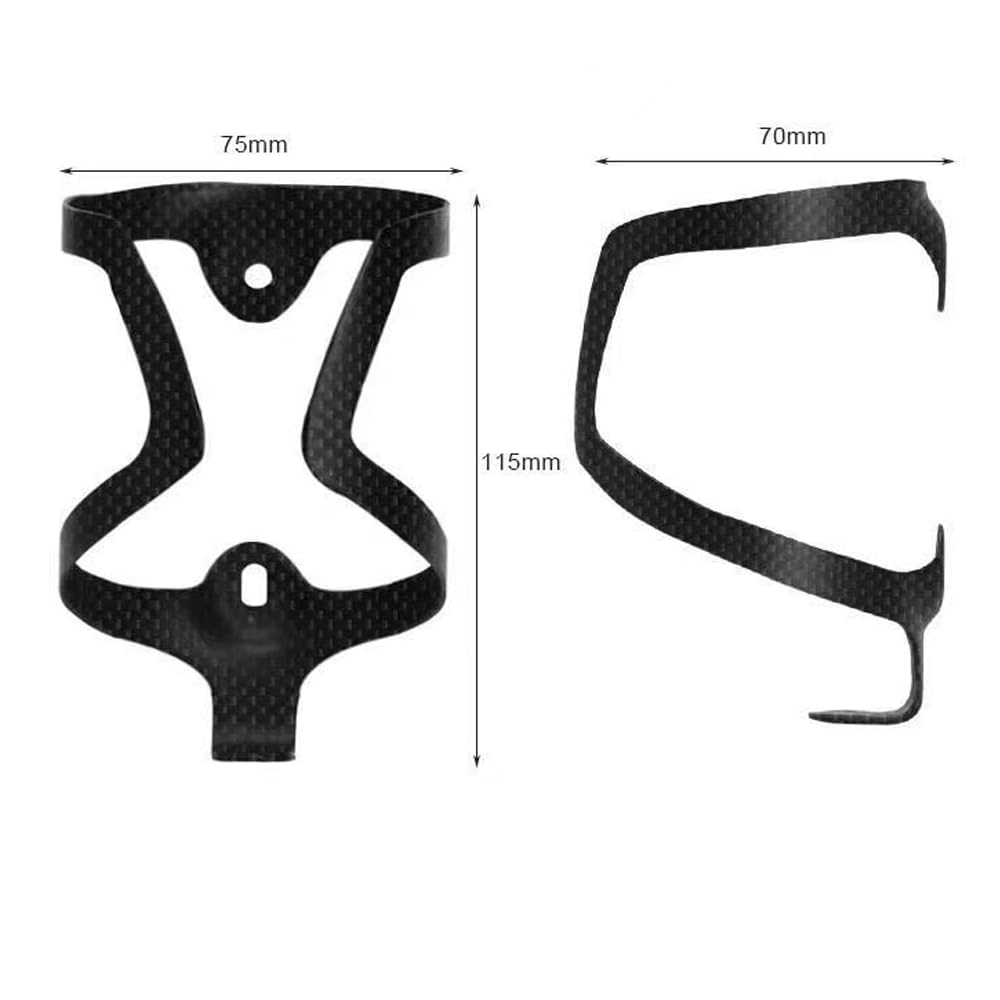 Portaborraccia Bici in Carbon15g Portabottiglie Leggero Stabile,per Bici da Corsa, MTB Bike Portaborraccia