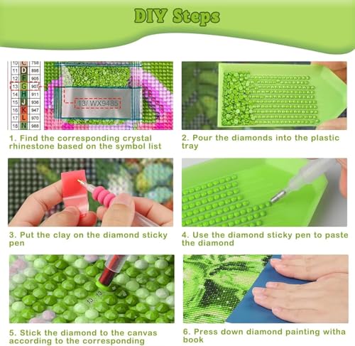 Artisanat Strass Point de Croix Machine à Coudre, Kit 5D Cadeau Idéal Décor Intérieur