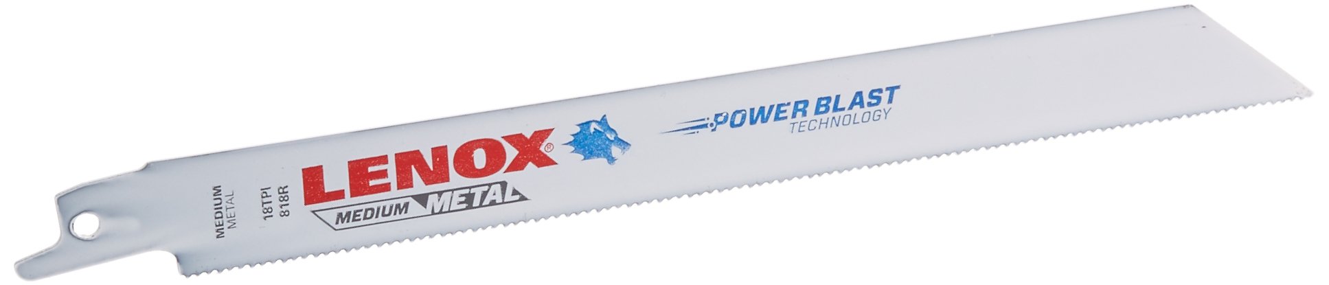 Lenox 18Tpi Medium Metal Cutting Reciprocating Sabre Saw Blades