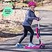 Scooter for Kids with Folding Seat - New 2-in-1 Adjustable 3 Wheel...