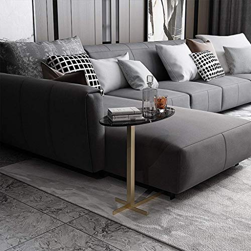 Table basse en marbre clair STA : l'élégance géométrique pour votre salon