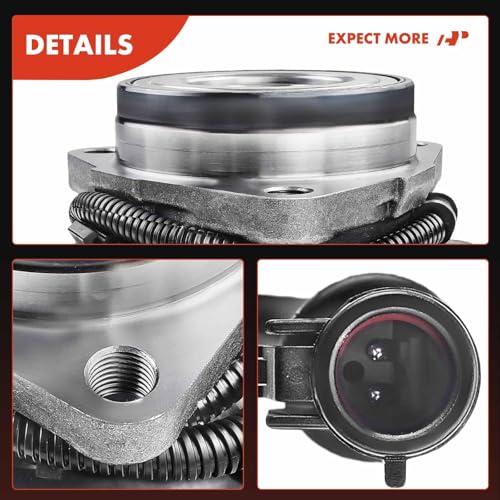 A-Premium Front Wheel Bearing and Hub Assembly with ABS & 5-Lug by A-Premium - Used condition - Image 9