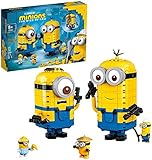 Un regalo de cumpleaños perfecto para niños de 6 años en adelante que aman los juguetes temáticos de Minion. Y cuando hayan terminado de jugar con su creación, los niños pueden mostrar los modelos. ¡Funciona con la imaginación de los niños! No se necesitan pilas para este juguete para construir con temática de Minion.
