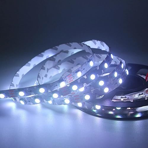 Miniatura 5 de Tipo direccionable WS2812B 60LED/M 5050 RGB de la forma de 16.4 ft m de la anchura S de la cinta de las luces