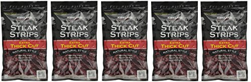 Kirkland Signature Steak Strips Extra Thick Cut 5 Pack