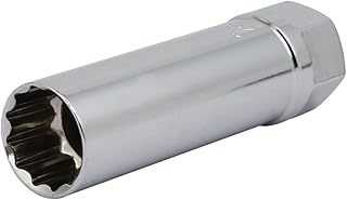 Aexit 3/8-in Square Hand Operated Tools Drive 14mm 12 Point Magnetic Impact Socket Adapter Model:70as579qo763