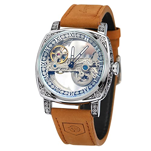 Montre squelette automatique pour homme : fini les pannes de pile