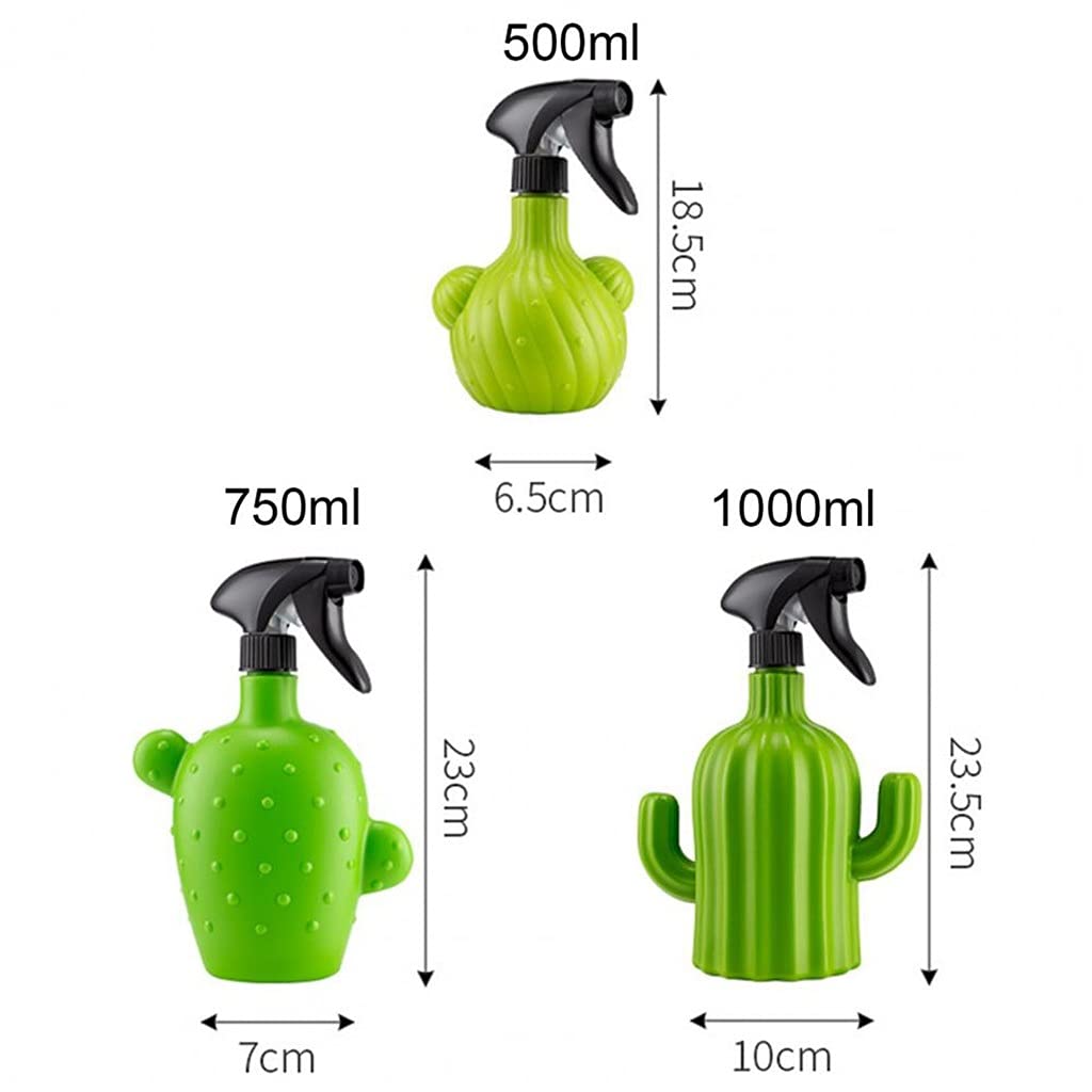 Cactus arrosoir pulvérisateur Bouteille Porter Anti-Fuite Fabrication Fine arrosage Plante (Taille : 750 ML) (500 ML)