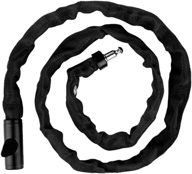 Portable Bicycle Lock Cable Tie Combination Lock Bike Helmet Password Lock Bicycle Anti-Theft Keyless Padlock Cycling (Color : Black-02) (Black 1.2m)