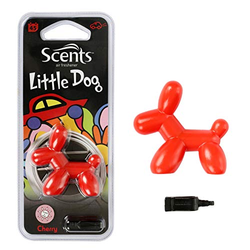 Scents Little Dog Car Vent Clip Air Freshener - Cherry