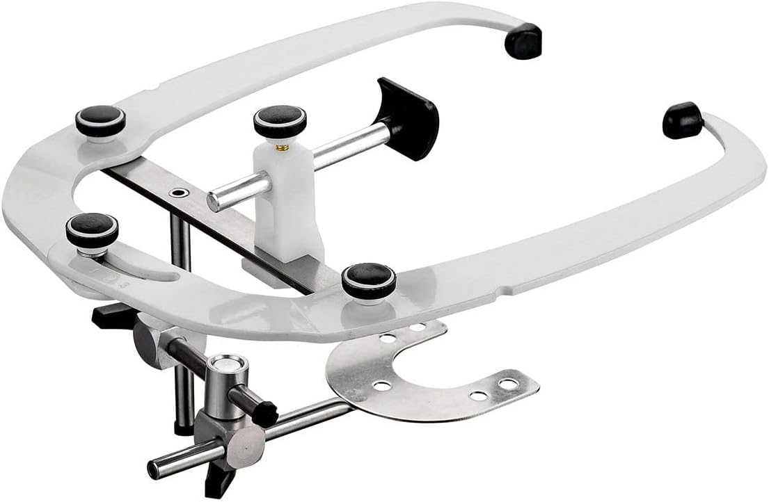 US Stock Dental Semi-Adjustable Articulator High Precision Articulator with Facebow Accessories Aluminum Box A7 PLUS Type