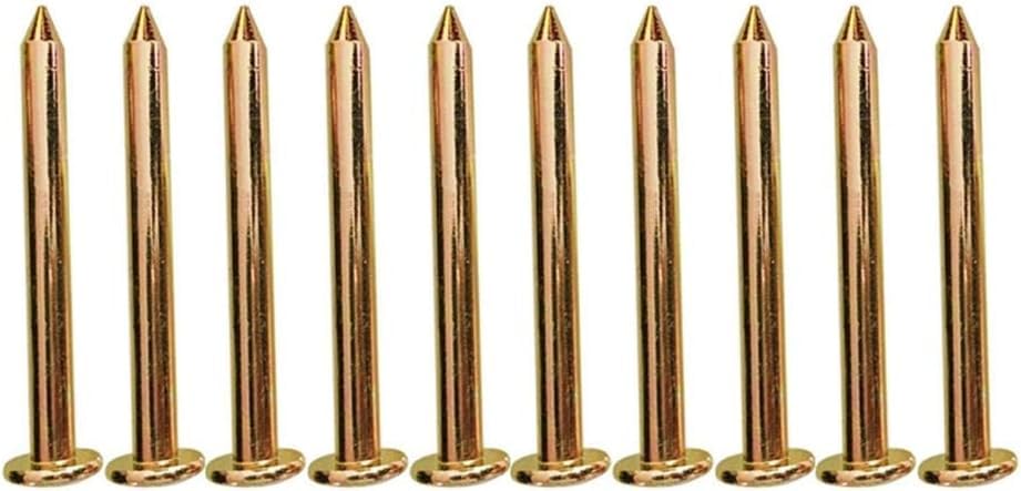 VhoMes Multi Purpose Steel Nails,10pcs / Set 3/5/7/8 / 10cm Surveying Steel Nails Survey Markers Cross Measuring Nails Limit Mark Survey Stakes-7cm (Color : 10cm)