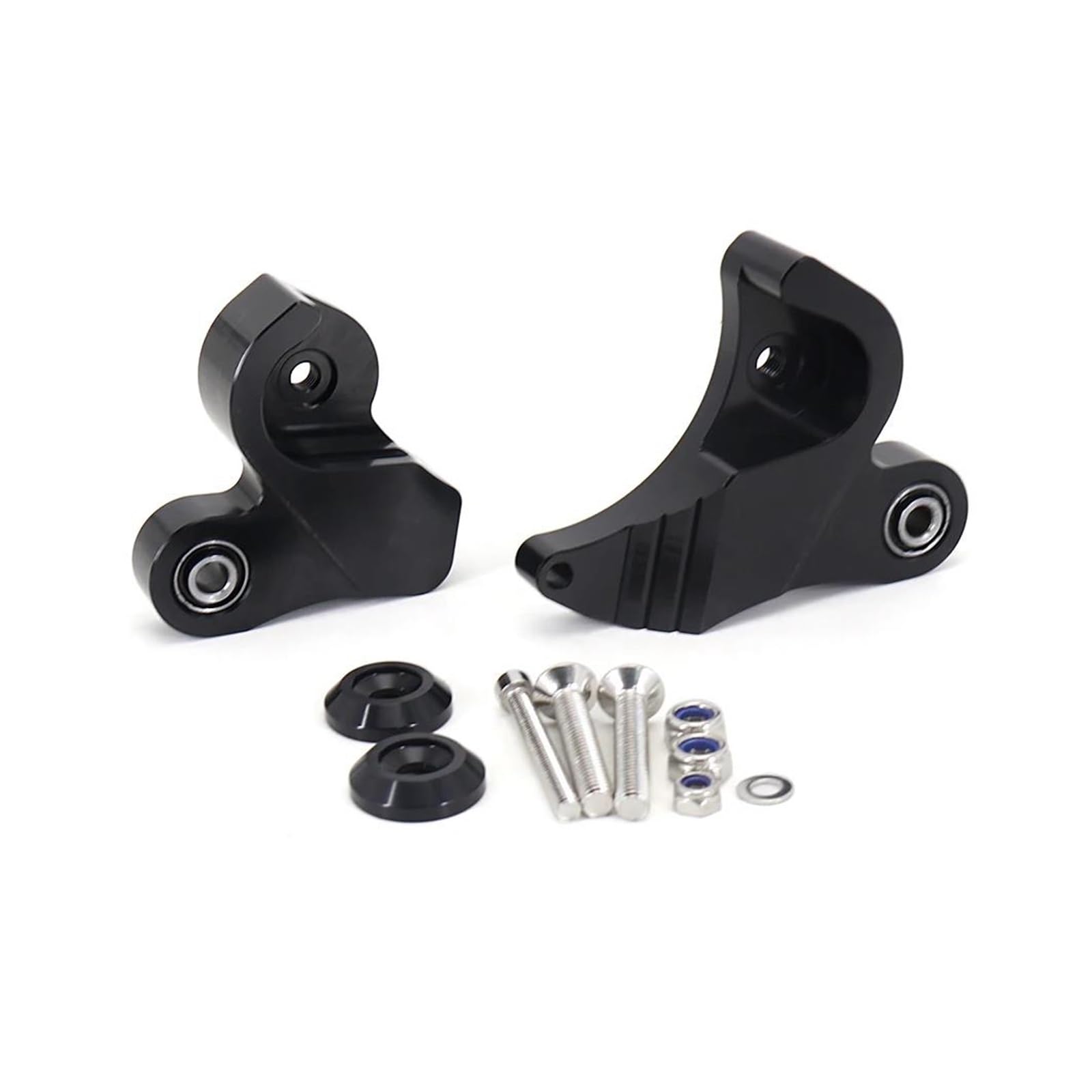 Kit Sospensione Abbassamento Per X-MAX 300 2021-2024 Kit di abbassamento posteriore del motociclo degli ammortizzatori Corpo abbassato da(Black)