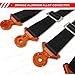 Rear Adjustable Strap for Dirt Bike Motocross Enduro Supercross EXC EXC-F XCW XCF-W 2013-2016 / SX SX-F XC XC-F 2013-2015, Orange